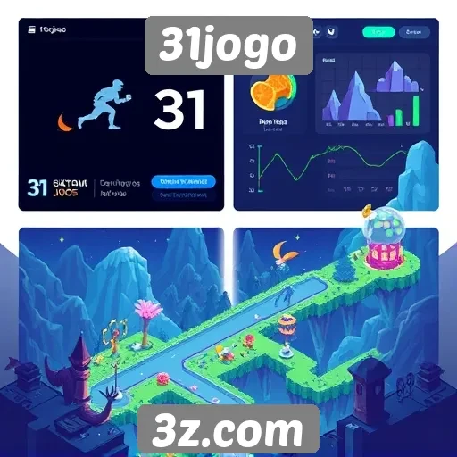 Evolução do design e interface do 31jogo