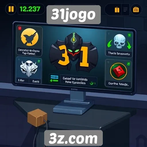 Exploração da interface e usabilidade do 31jogo