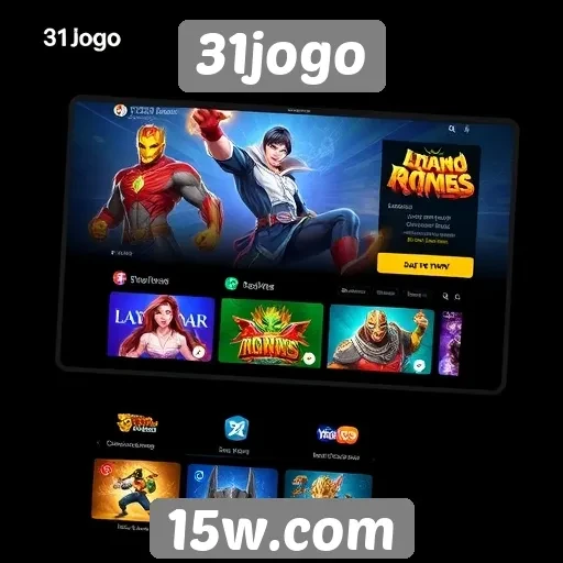 Revisão da interface de usuário do 31jogo